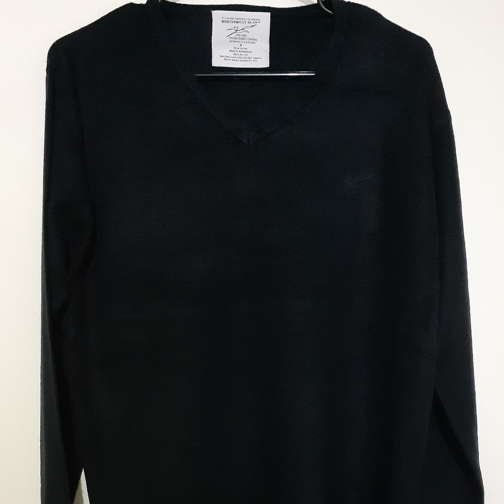 Northwest Men's Blue Bird V-Neck Sweater Size S-XL